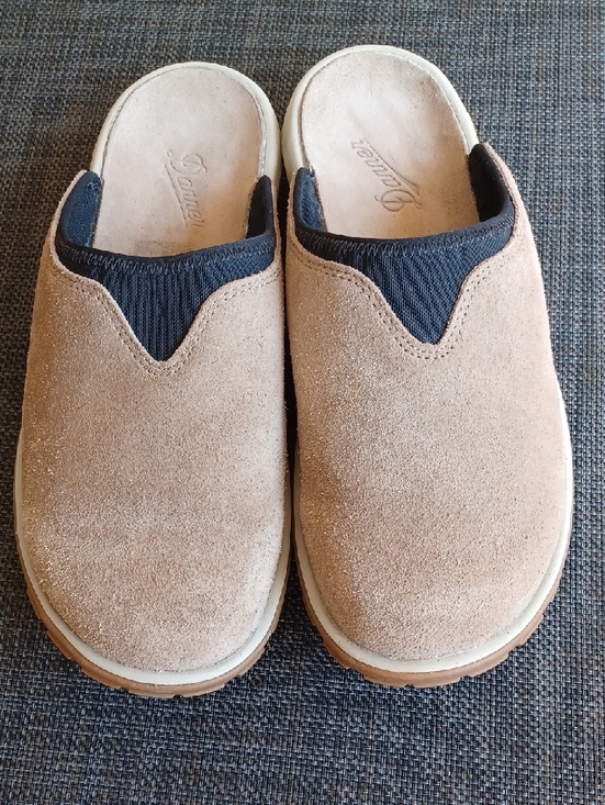 Danner Lost Coast Kangaroo Mules Shoes Slides Vibram Suede Leather SZ 10 Tan main image 8
